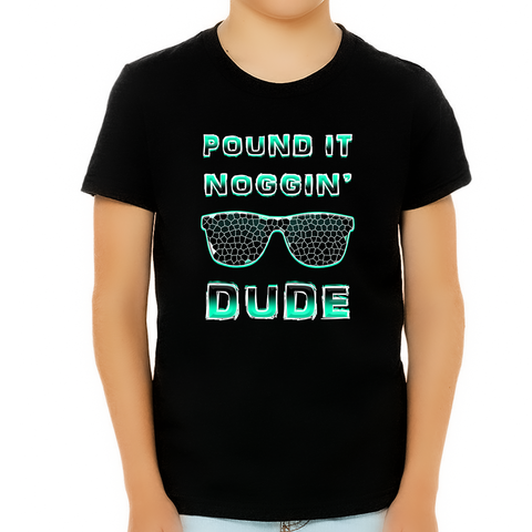Perfect Dude Shirts for Youth Boys Kids - Perfect Dude Shirt - Pound It Noggin Shirt