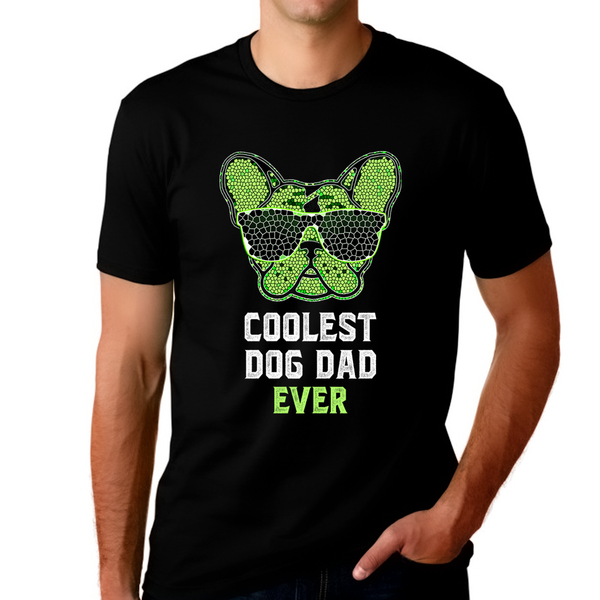 Coolest Dog Dad Shirt Fathers Day Shirts for Men - Funny Dad Shirts - Funny Father's Day Gift Shirt