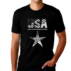 4th of July Shirts for Men - American Flag Shirt Men - 4th of July Shirts - America Shirt - Fire Fit Designs