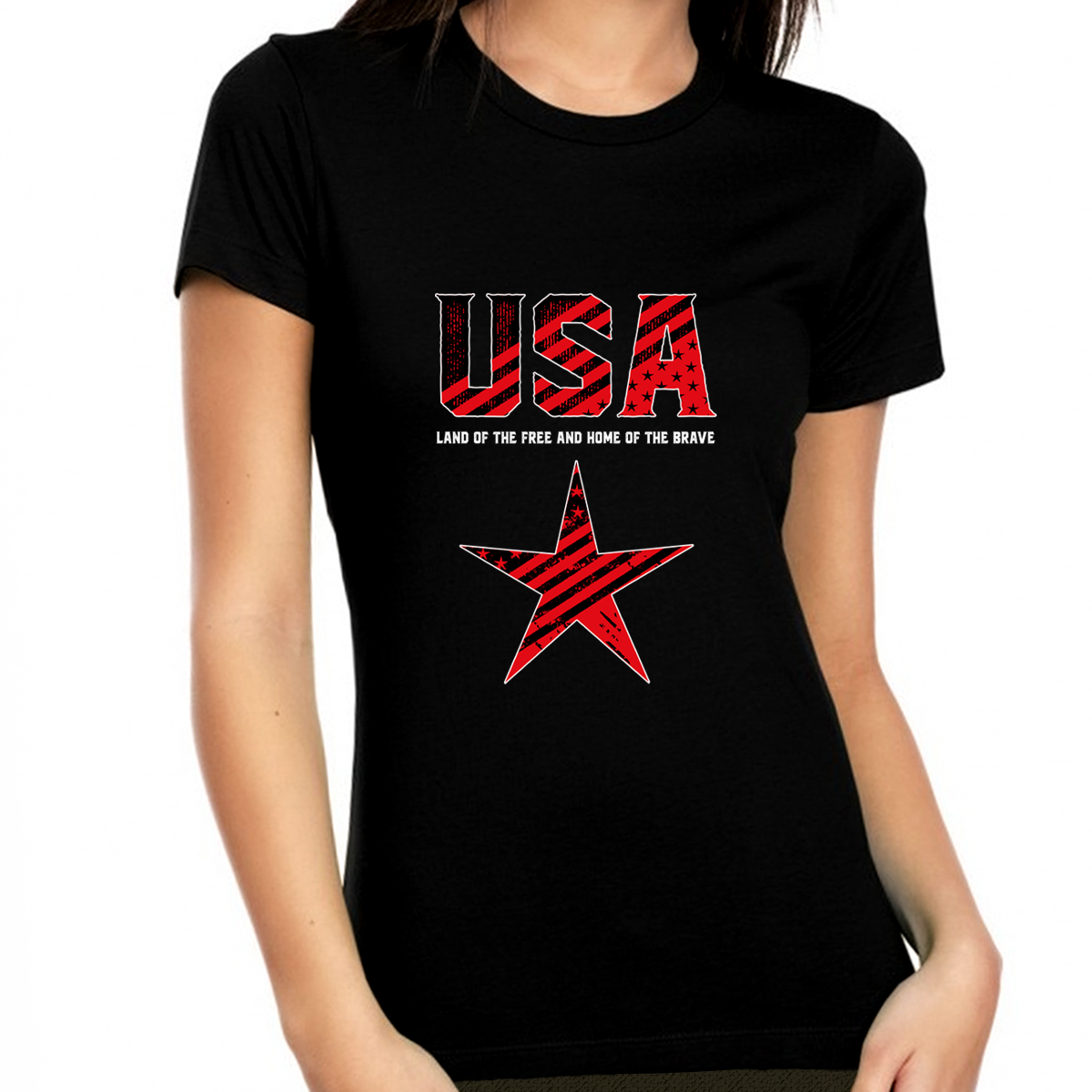 4th of July Shirts for Women - 4th of July Shirts - Patriotic Shirts for Women - 4th of July Shirt - Fire Fit Designs