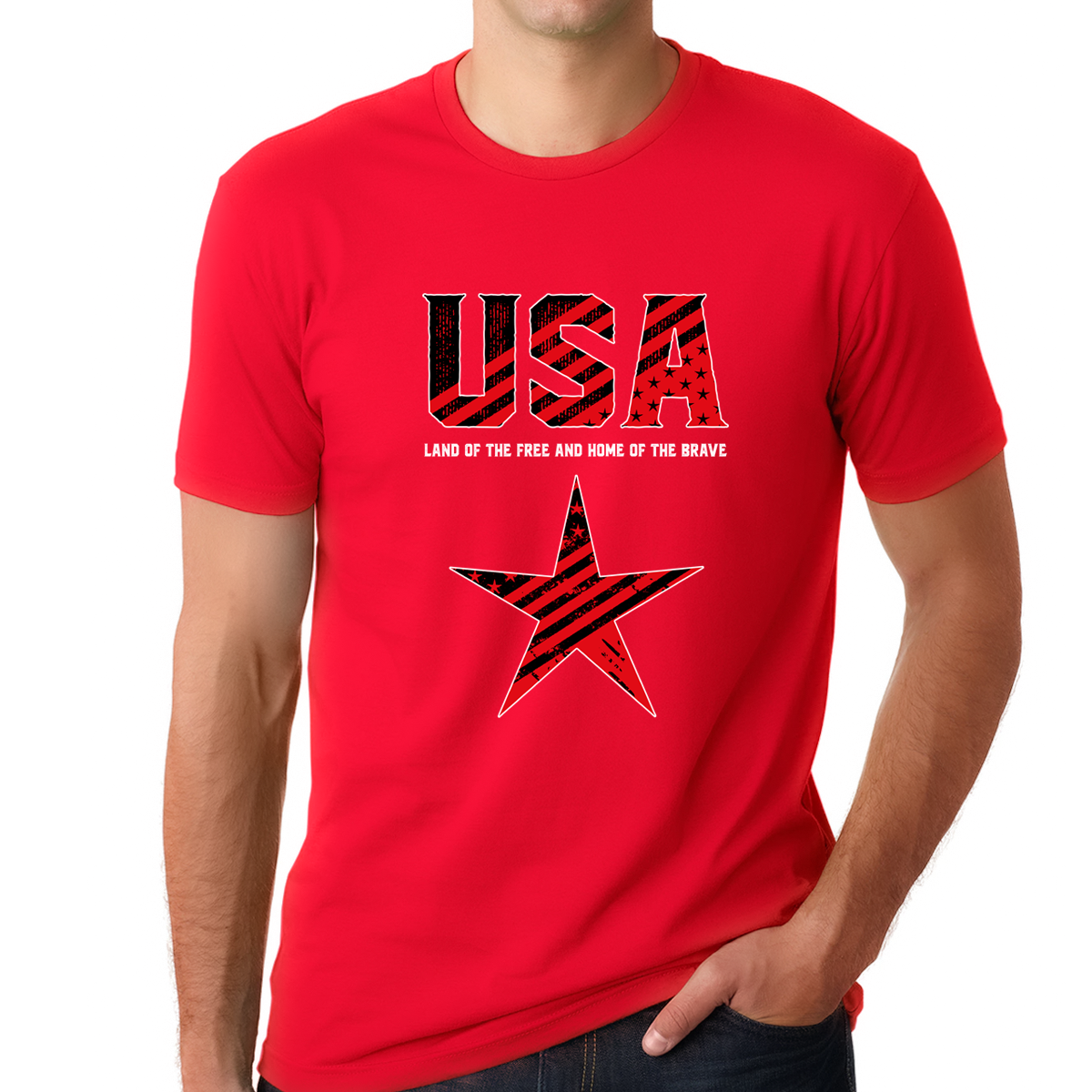 4th of July Shirts for Men - 4th of July Shirts - Patriotic Shirts for Men - 4th of July Shirt - Fire Fit Designs