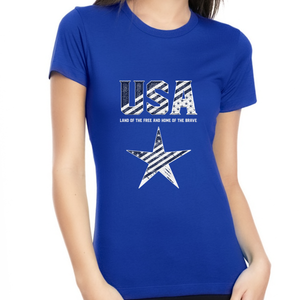 Patriotic Shirts for Women - 4th of July Shirts for Women - 4th of July Shirts - America Shirt