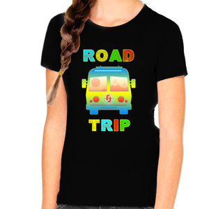 Road Trip Shirts for Kids - Road Trip Shirt for Girls - Summer Shirts for Girls - Kids Summer Shirt