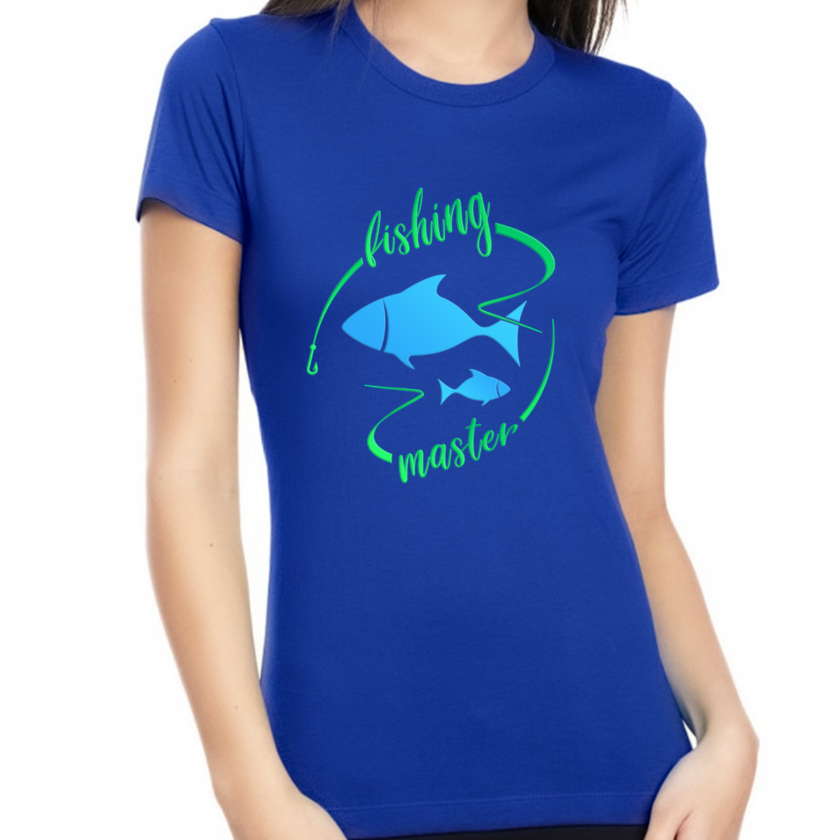 Fishing Shirt - Fishing Shirts for Women - Womens Fishing Shirts - Fishing Master T-Shirt - Fishing Gift Shirt Royal / XL