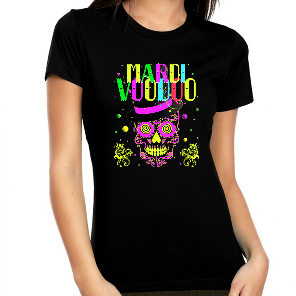 Mardi Gras Shirts for Women Mardi Gras Voodoo Shirt Funny Mardi Gras Voodoo Shirt Mardi Gras Outfit