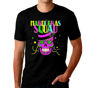 Mardi Gras Shirts for Men Matching Mardi Gras Shirts Mardi Gras Squad Mardi Gras Shirt Mardi Gras Shirt