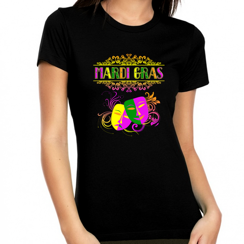 Mardi Gras Shirts for Women Mardi Gras Mask Shirt Mardi Gras Mask Mardi Gras Shirt Mardi Gras Outfit