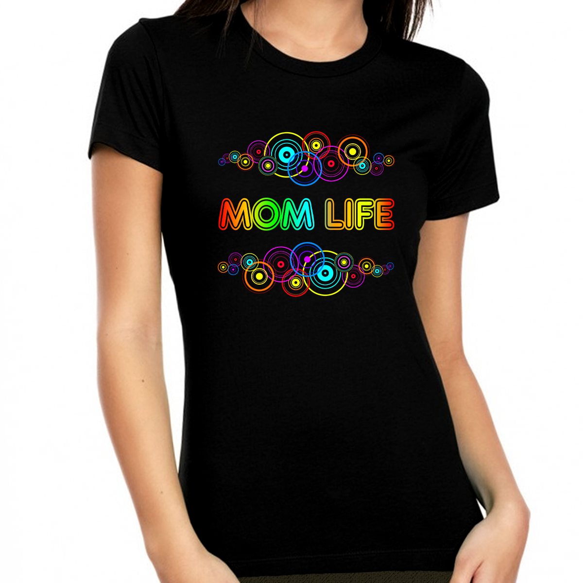 Cool Mom Shirt Mom Life Shirt Blessed Mama Mothers Day Shirt Mothers Day Gift Tired Mom T Shirt Graphic - Fire Fit Designs