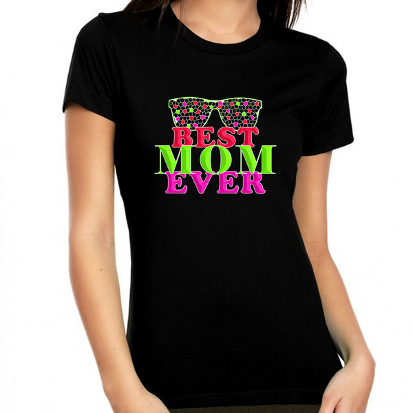 Best Mom Ever Mom Mothes Day Shirt Mothers Day Gift Mom Shirts Mom Life Shirt Blessed Mama Tired - Fire Fit Designs