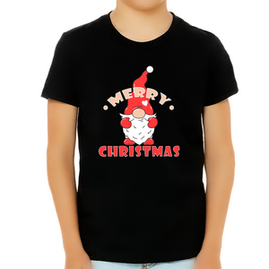 Boys Christmas Shirt Cute Christmas Shirts for Boys Christmas Gnome Christmas Shirts for Kids