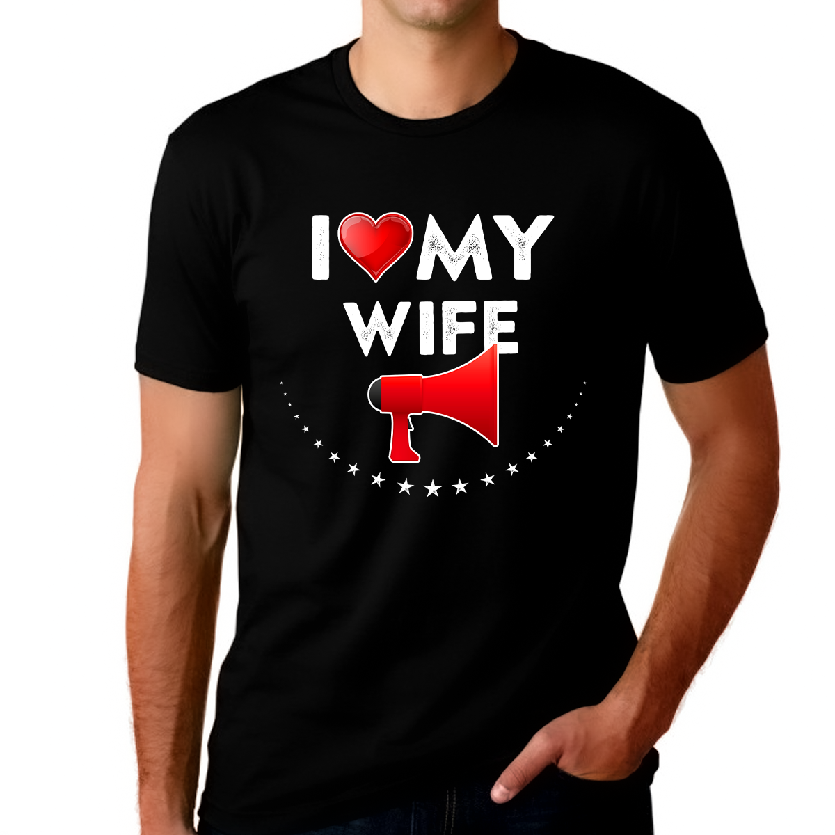 I Love My Wife Shirt Funny I Heart Valentine Shirts for Men Funny Shirt Valentines Day Gifts for Him