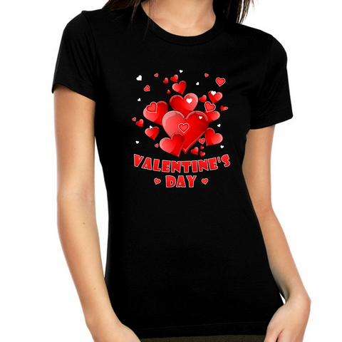 Valentine Shirts for Women Heart Shirts  Valentine's Day Shirt Valentines Day Gifts for Her