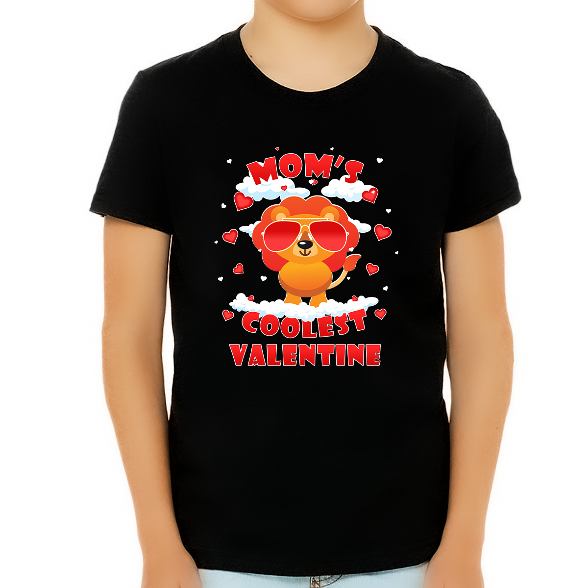 Boys Valentine's Day Love Shirts Heart Cute Kids Funny Valentine Shirt Valentines Day Gifts for Boys
