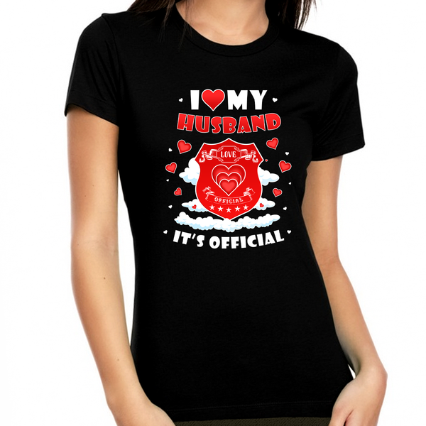 I Love My Husband Shirt Valentines I Heart Shirts Love Heart Shirt Valentines Day Gifts for Her