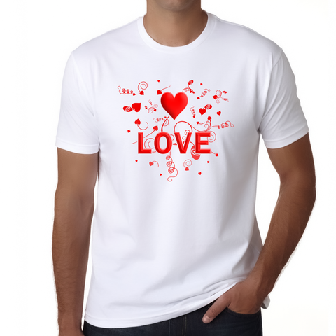 Valentine Shirts for Men - Valentines Day Shirts Men Valentines Day Gift - Happy Valentines Love Shirt