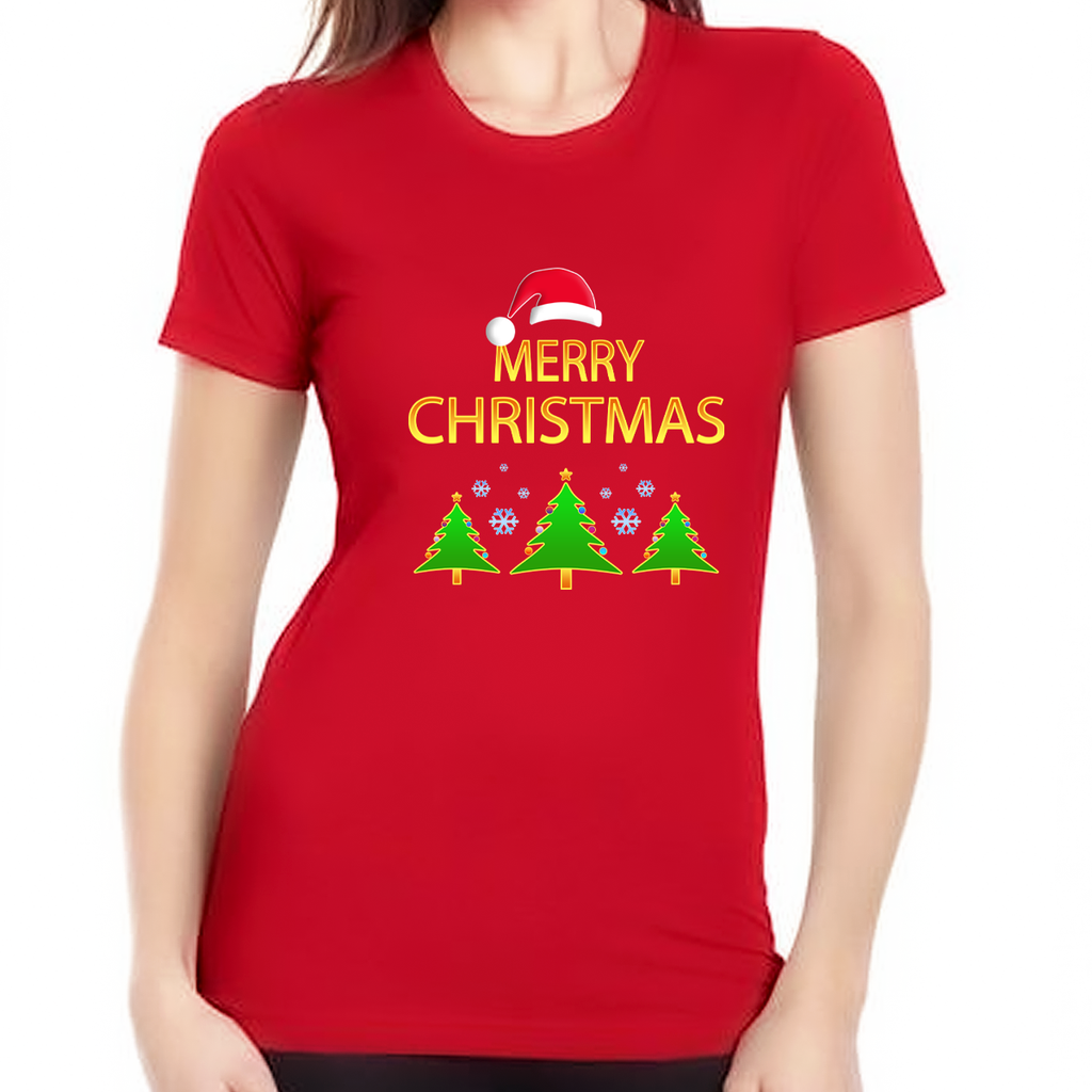 Women's funny christmas hot sale shirts