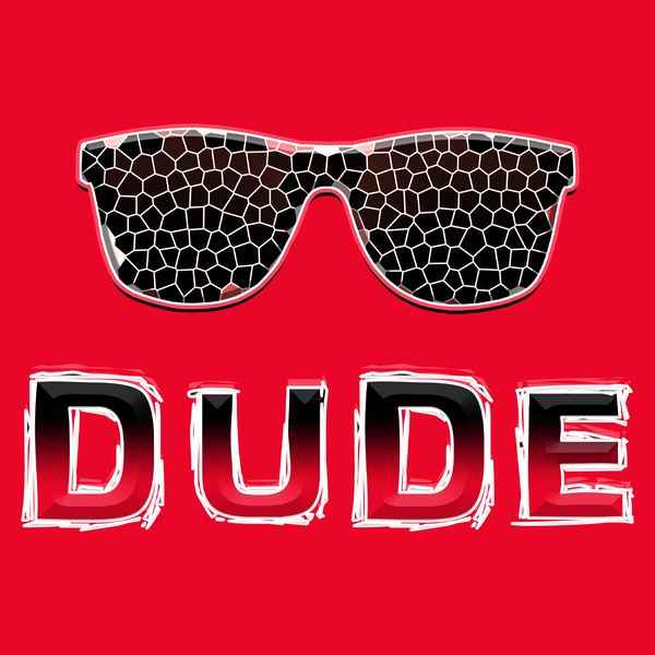 Perfect Dude Shirts for Men - Red Perfect Dude Shirt - Pound It Noggin Shirt