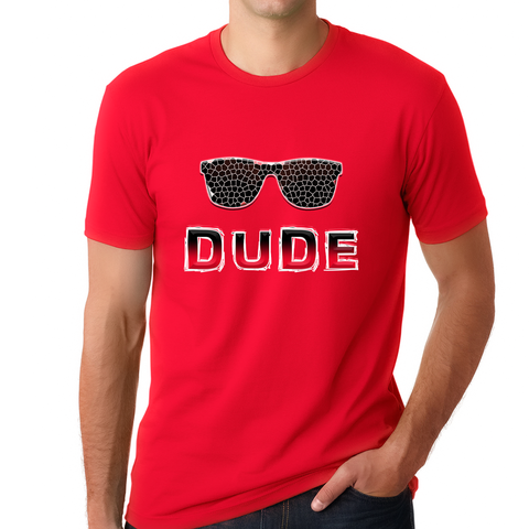 Perfect Dude Shirts for Men - Red Perfect Dude Shirt - Pound It Noggin Shirt