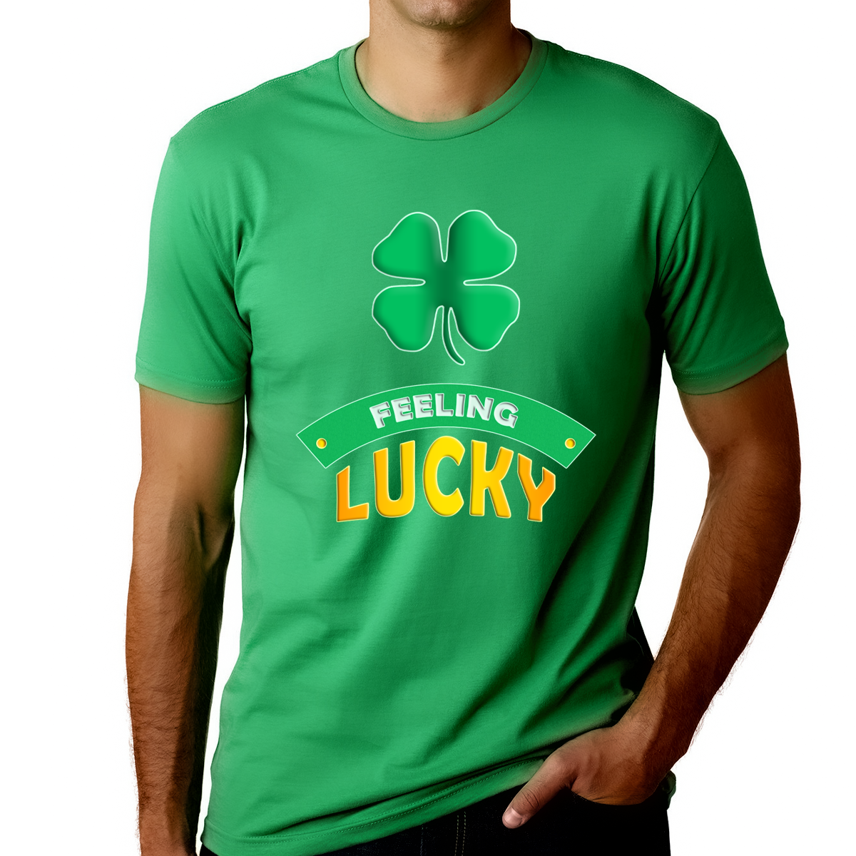 St Patricks Day Shirt Saint Patrick's Shamrock Shirts Lucky Clover Irish Shirt Graphic Shirt