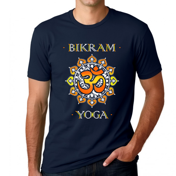 Premium Mens Bikram Yoga Shirts for Men Vintage OM Bikram Yoga Shirt