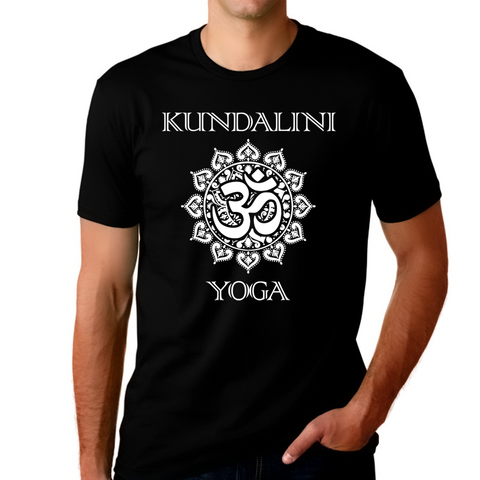 Premium Mens KUNDALINI Yoga Shirts for Men Vintage OM KUNDALINI Yoga Shirt