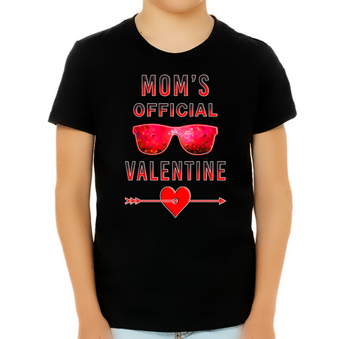 Boys Valentines Day Shirt - Boys Valentine Shirt - Mom's Official Valentine Shirt