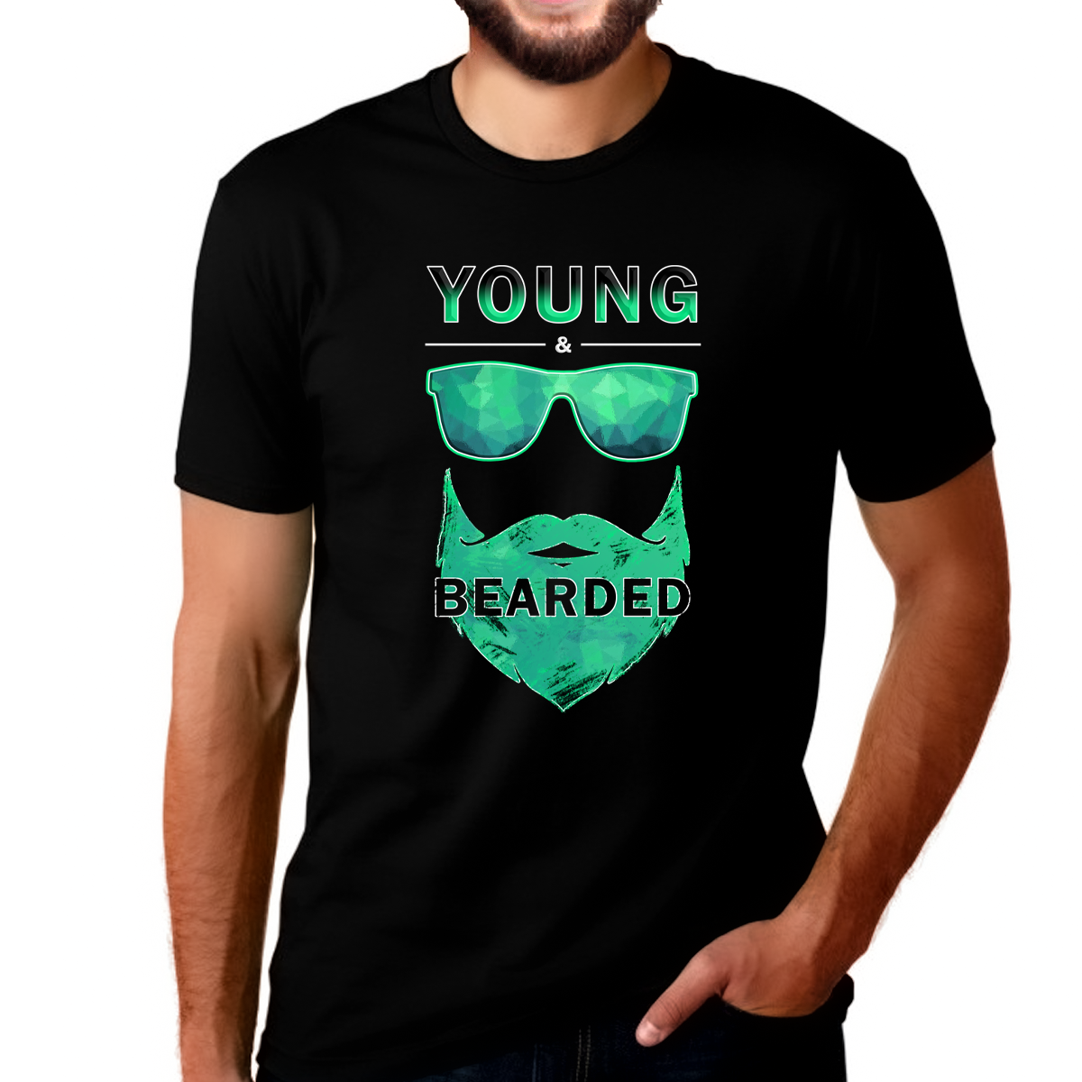 Beard Shirt Premium Beard Shirts for Men Funny Bearded Men TShirts Father’s Day Shirt Gift