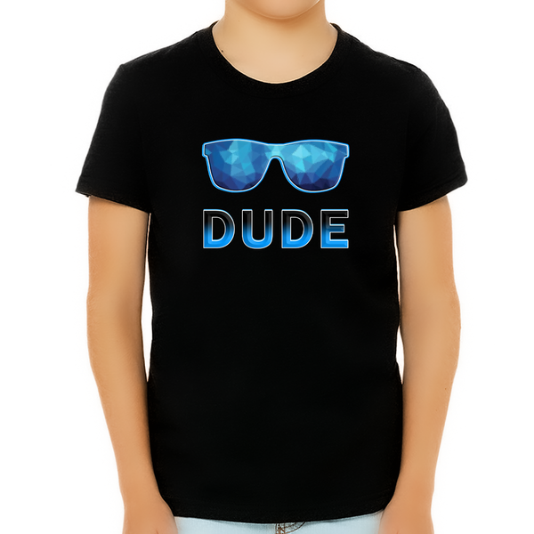 PERFECT DUDE SHIRT for Boys Youth Kids - Pound It Noggin Birthday Gift Dude T-Shirt