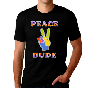 Perfect Dude Shirts for Men - Perfect Dude Shirt - Peace Dude Pound It Noggin Shirt