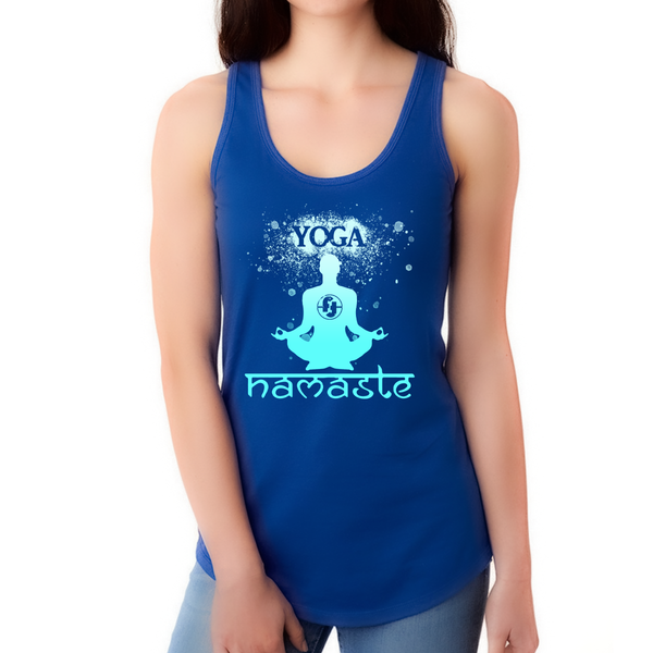 Premium Yoga Tank Namaste Yoga Tank Top Yoga Shirts for Women Om Casual Yoga Tank Tops