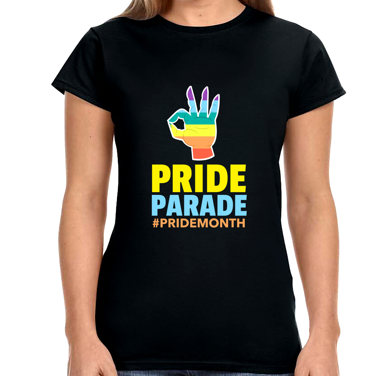 Pride Parade LGBTQ Love Print LGBT Equality Pride Day Parade Shirts for Women