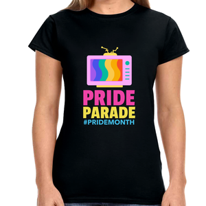 Pride Parade LGBTQ Ally Gay Pride Tshirt Gay Lesbian Pride Women Tops