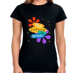 Queer LGBTQ Lesbian Gay Bisexual Transgender Queer Pride Womens Shirts