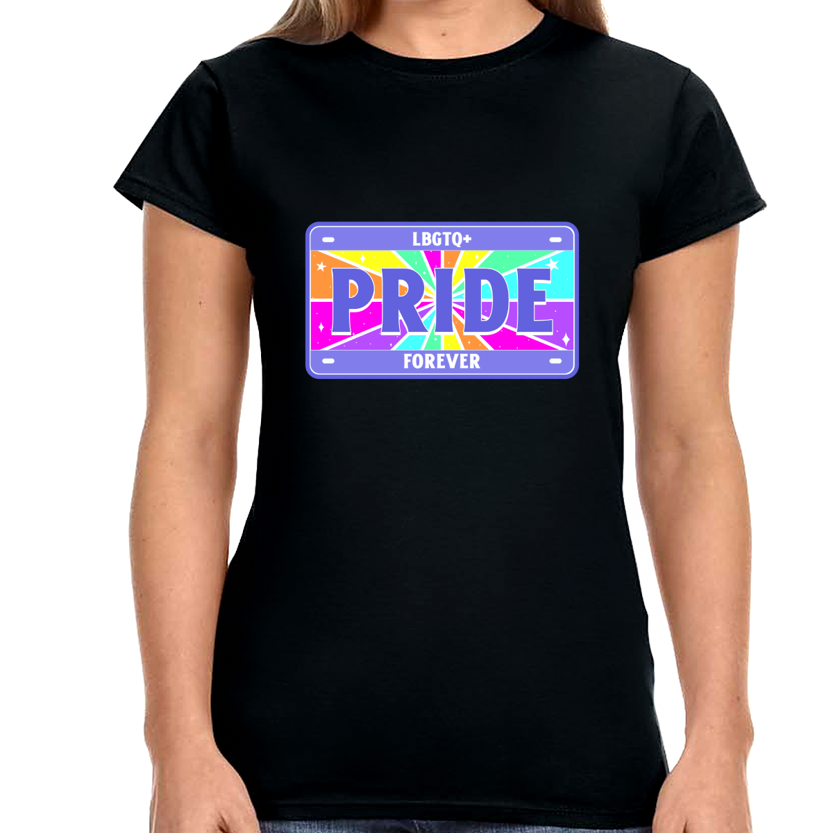 LGBTQ+ Forever LGBT Lesbian Gay Pride Month Transgender Womens Shirts