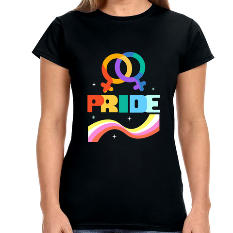 Pride LGBT Love Live Be Happy Love Pride Day LGBT Equality Shirts for Women