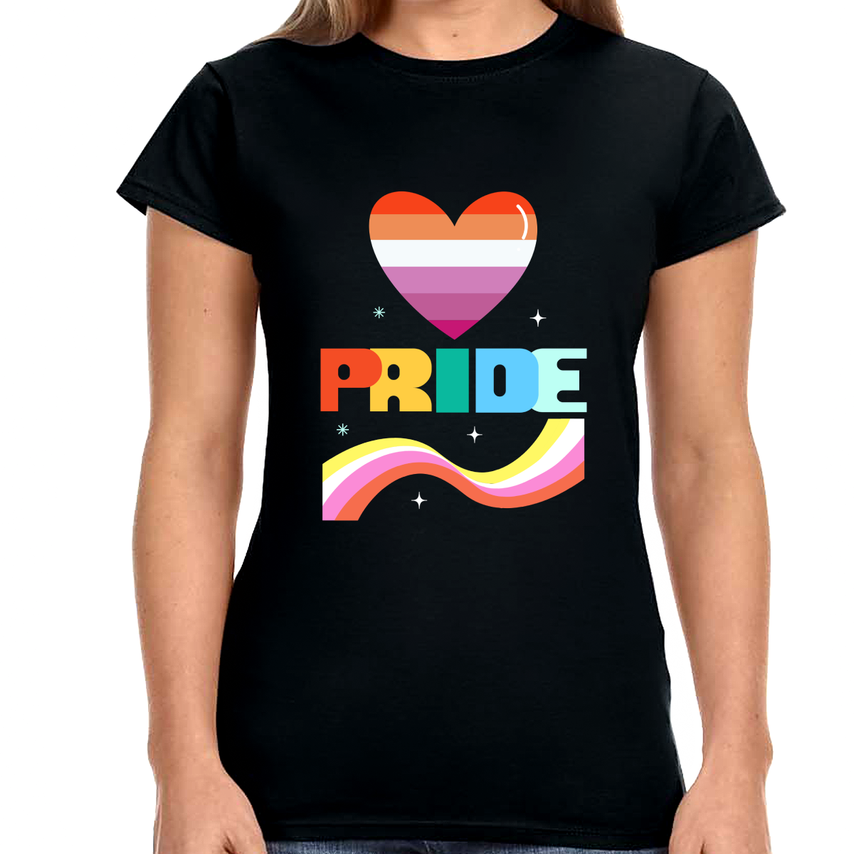 Pride LGBT Flag Lesbian Pride Month Transgender Rainbow Gay Shirts for Women