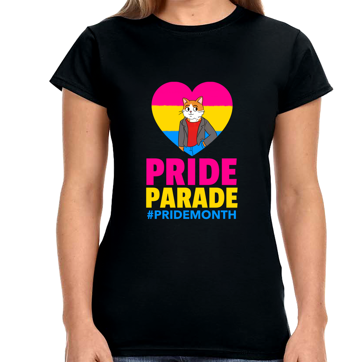 Pride Parade LGBT Flag Gay Pride Month Lesbian Transgender Womens T Shirts