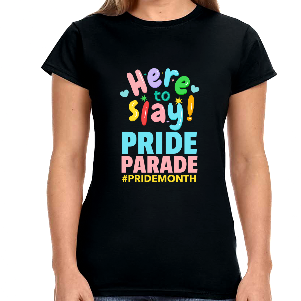 Pride Parade LGBT Love Print LGBT Equality Pride Day Parade Womens Shirts