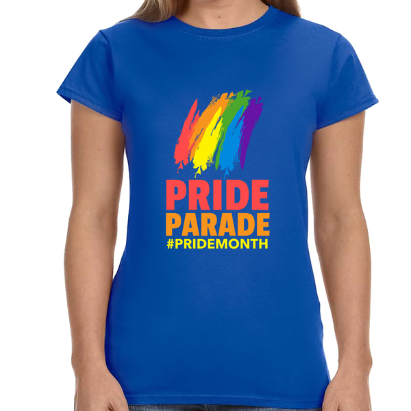 LGBT Pride Parade Lesbian Pride Day Transgender Rainbow Gay Womens Shirts