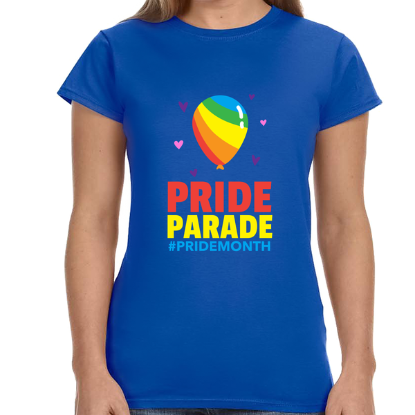 Pride Parade LGBT Pride Shirt Rainbow Graphic Tees Gay Womens T Shirts