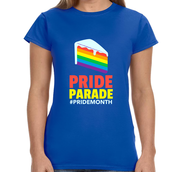 Pride Parade LGBTQ Pride Shirt Rainbow Graphic Tees Gay Women Tops