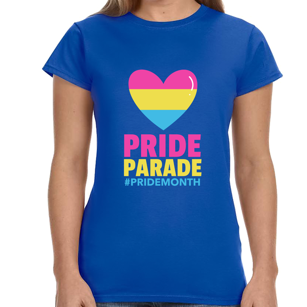 Pride Parade Shirt LGBT Pride Rainbow Flag Gay Lesbian Pride Womens T Shirts