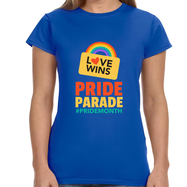 Pride Parade LGBTQ Gay Pride Tshirt Gay Lesbian Pride LGBT Shirts for Women