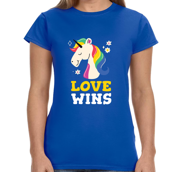 Love Wins LGBT Love Live Be Happy LGBT Flag Gay Pride Month Shirts for Women