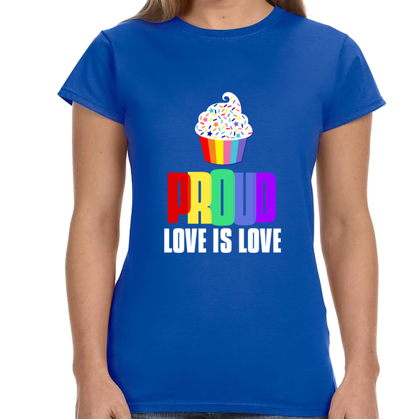 Proud LGBT TShirts Love is Love Shirt Equality LGBT Pride Womens T Shirts