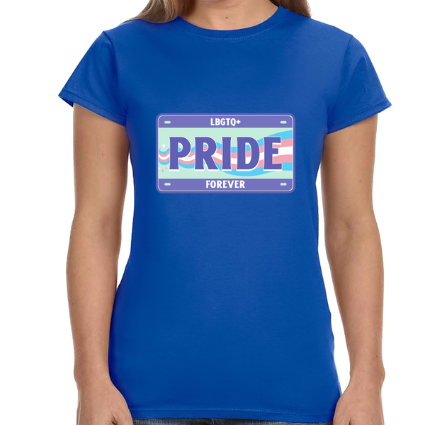 LGBTQ+ Forever LGBT Rainbow Flag Gay Pride Month Gay Shirts for Women