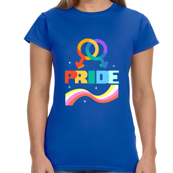 Pride LGBT Love Live Be Happy Love Pride Month LGBTQ Womens T Shirts