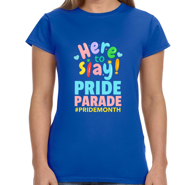 Pride Parade LGBT Love Print LGBT Equality Pride Day Parade Womens Shirts