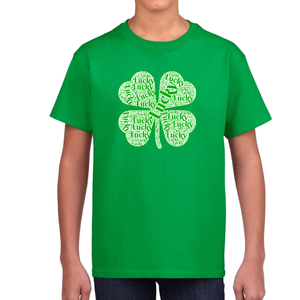 St Patricks Day Shirt Kids Irish Lucky Clover Shamrock St Patricks Day Shirts Cute Boys Shamrock Shirt