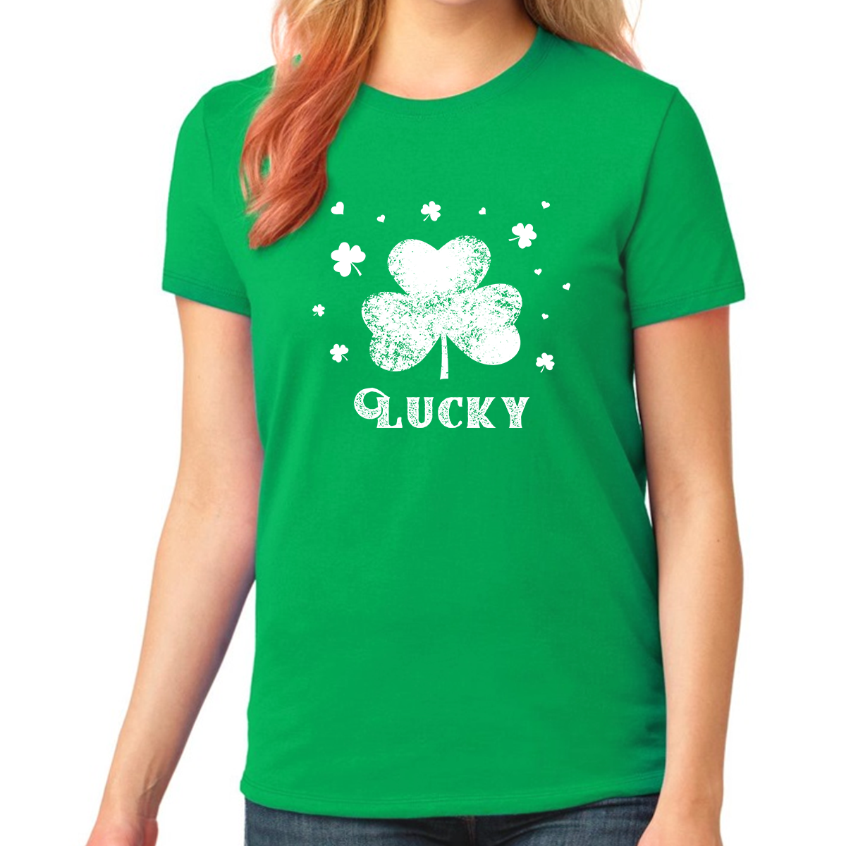 Girls St Patricks Day Shirt Kids Lucky Shamrock Shirt St Pattys Day Shirts For Girls Irish Clover Shirt